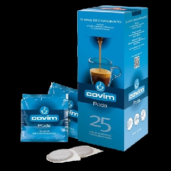 Oferta de Cafea Monodoze si Cialde RES Group Cafea monodoze Covim Suave Decaf, cutie cu 25 buc.