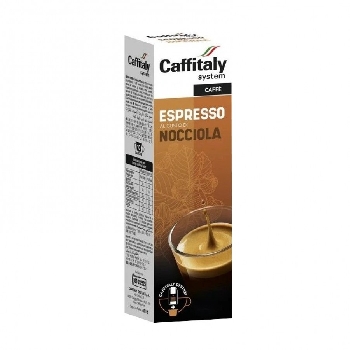Oferta Capsule cafea RES Group Cafea capsule E-caffe Espresso Nocciola, cutie cu 10 buc.