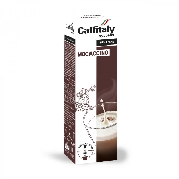 Oferta Capsule cafea RES Group Cafea capsule E-caffe Moccacino, cutie cu 10 buc.