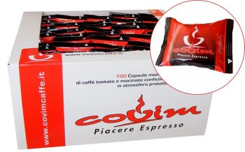 Oferta de Cafea capsule Covim Granbar set 100 buc Covim Capsule cafea Depozit consumabile Vending